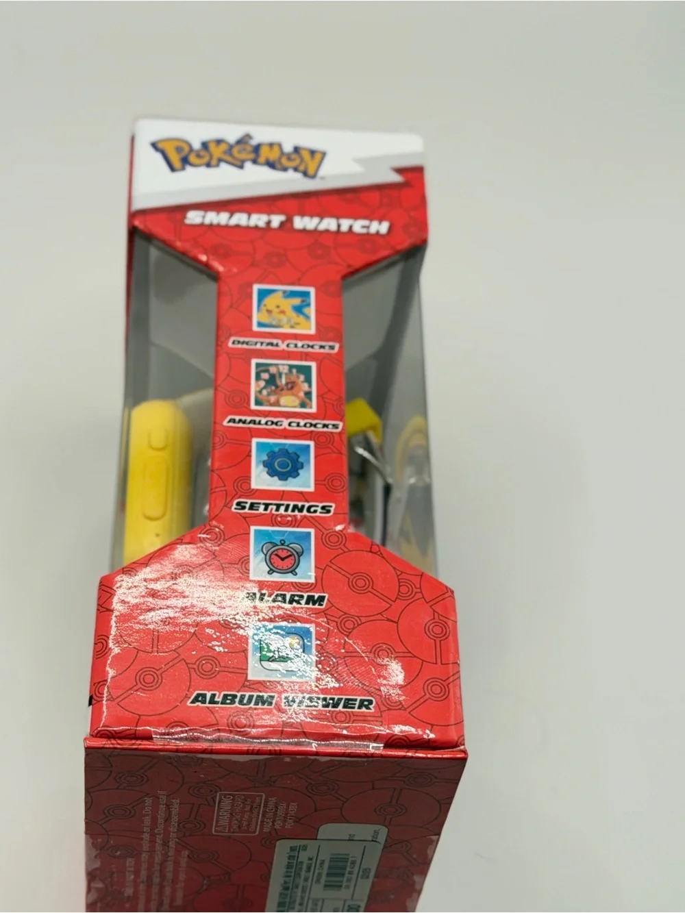 Pokemon Pikachu Kids Smartwatch Camera Games Yellow Boys Interactive Watch